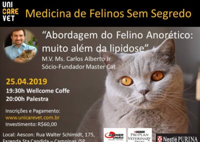 medicina de felinos evento