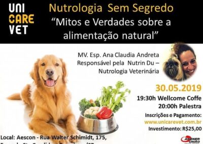 evento nutrologia veterinária