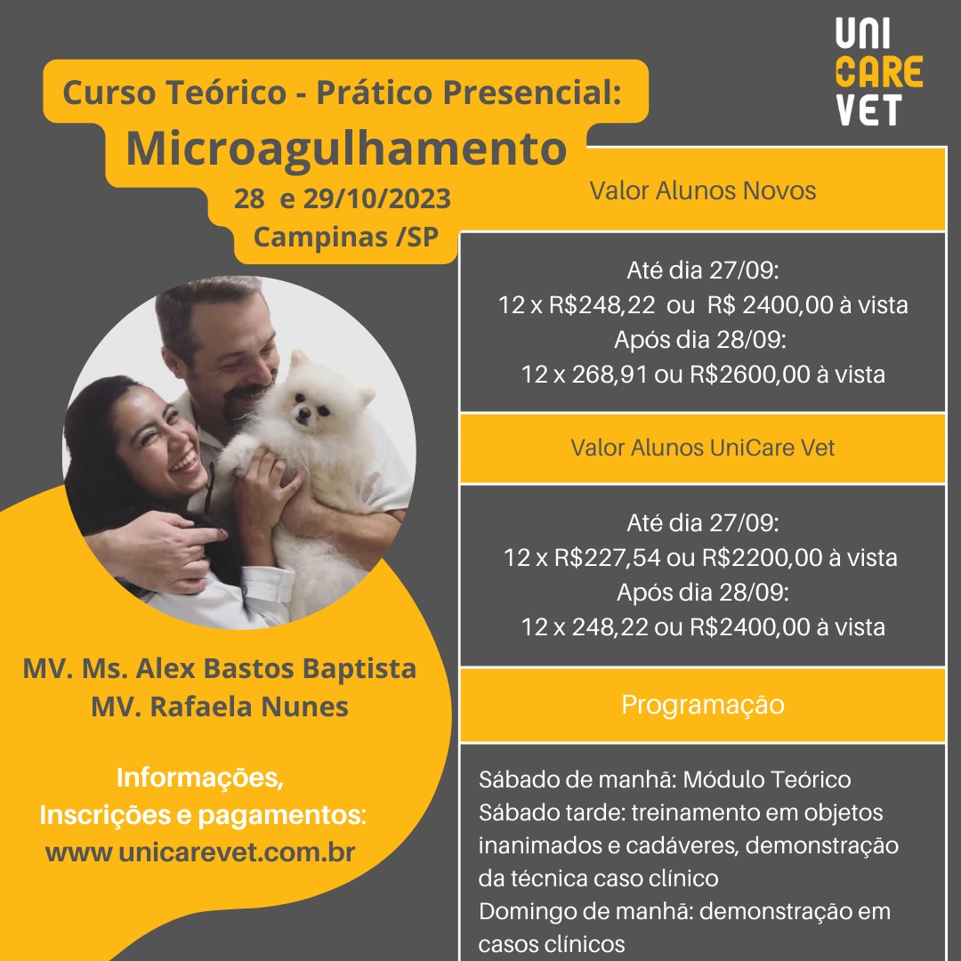 Curso de Microagulhamento Veterinário